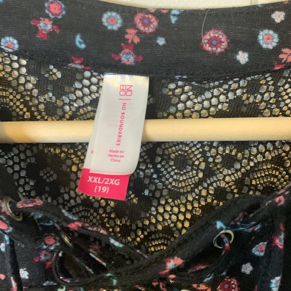 No Boundaries Boho Top Size XXL - Picture 2 of 6